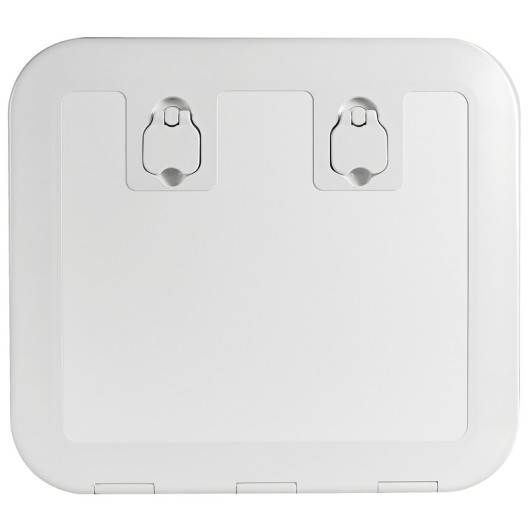 Trappe d'accès flush blanche Osculati | trappe étanche pour extérieur du bateau ou camping-car | 520 x 465 mm