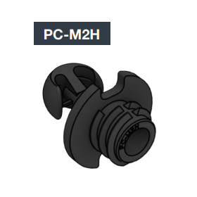 Clip mâle PC-M2H Standard FASTMOUNT - clips pour fixation panneau bois en van, fourgon aménagé ou bateau
