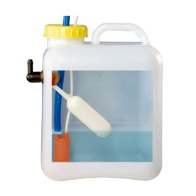 Robinet d'arrêt automatique COMET - vanne à flotteur pour réservoir d'eau en van, bateau ou camping-car