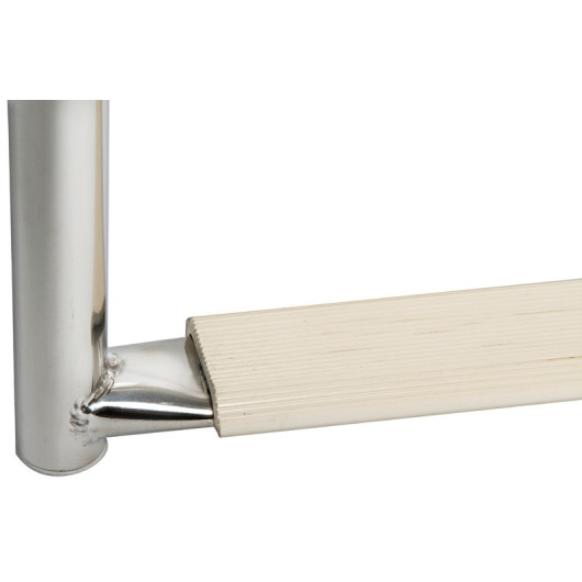 Echelle tableau arrière 630 mm OSCULATI - échelle de bain inox pour bateau voilier & semi-rigide - marche