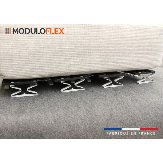 MODULOFLEX Kit de suspensions | H 47 mm - van aménagé, camping-car, bateau - vue sous matelas 2