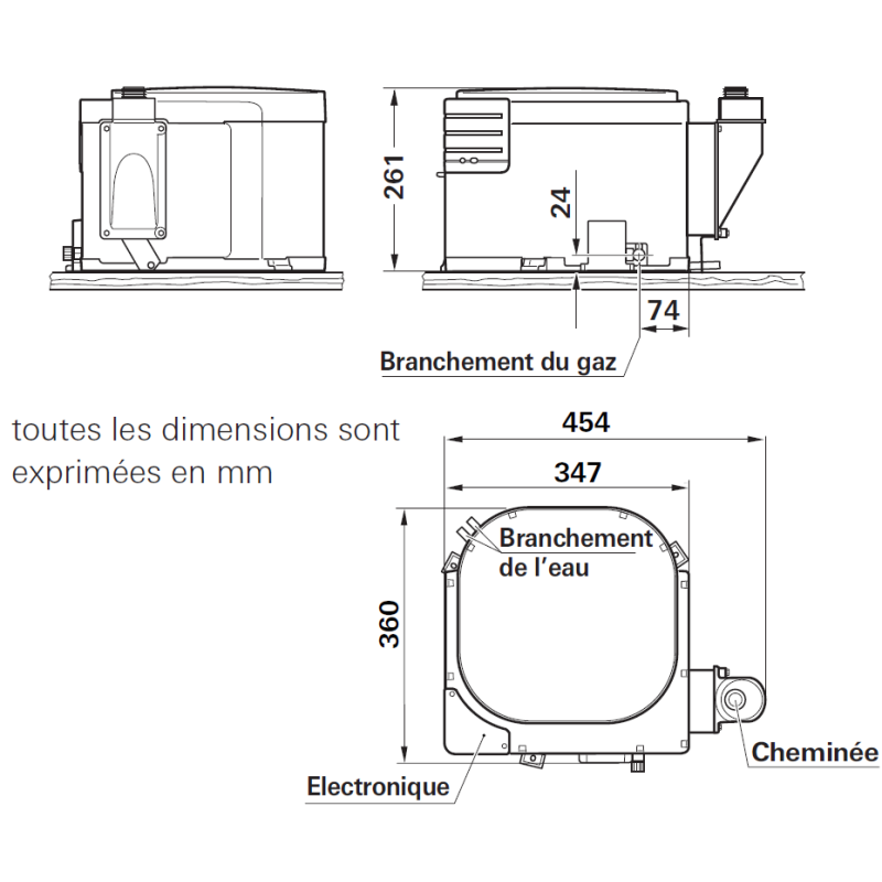 Chauffage gaz truma d'occasion - Équipement caravaning