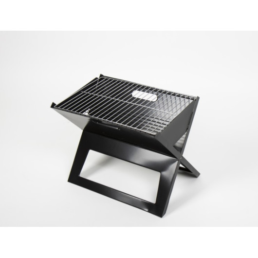 Barbecue charbon pliable CAMP4 - bbq transportable pour van et camping-car - grille inox