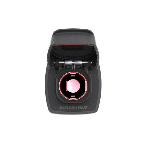 Flip Pro SCANSTRUT Prise allume cigare 12 V étanche | Prise 12 V pour bateau | De face ouvert en marche