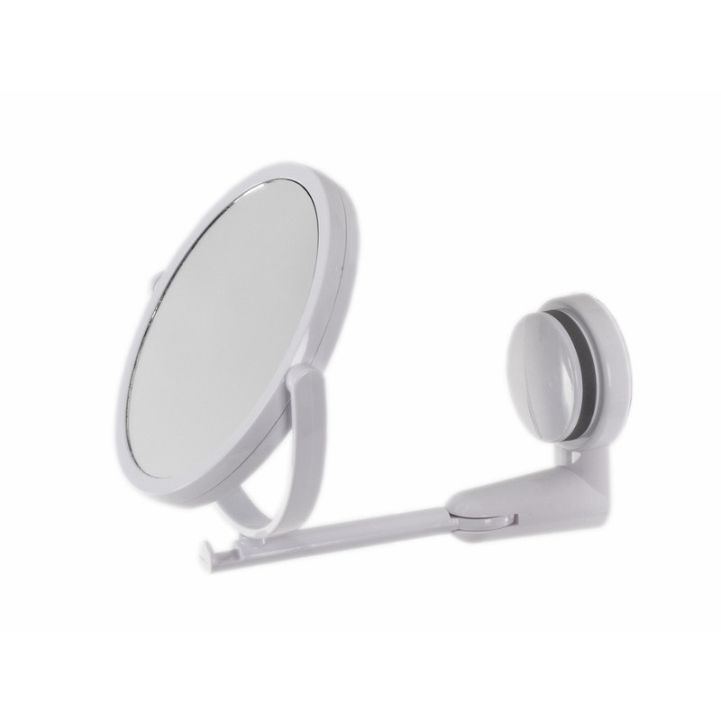 Miroir De Douche Anti-Buée DFLLLO - 28x19cm - Acrylique Incassable - Ventouse Incluse - Pour Rasage Et Maquillage