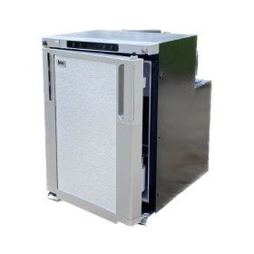 BOO R50S - Réfrigérateur à compression 50 litres pour van aménagé, bateau - couleur alu