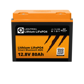 Batterie lithium 80 Ah 12V technologie Bluetooth - Batteries lithium