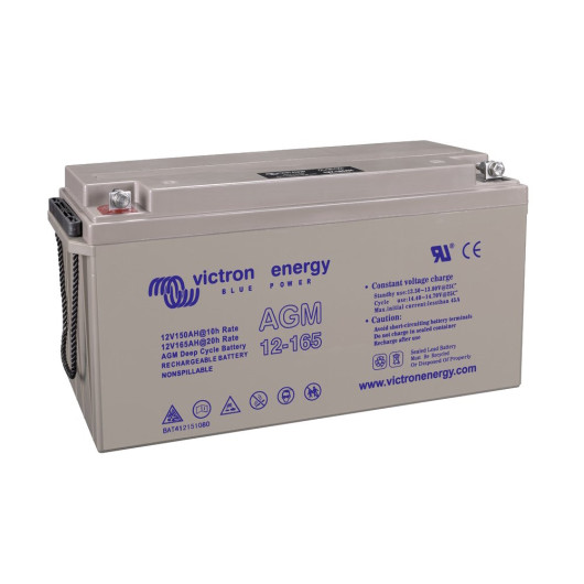 Batterie AGM Deep Cycle VICTRON 12 V 165 Ah - Batteries