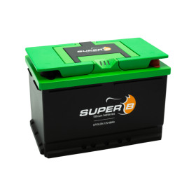 SUPER B Epsilon Batterie lithium 12 V 100 Ah - Accu de service pour van, fourgon aménagé, camping-car et bateau