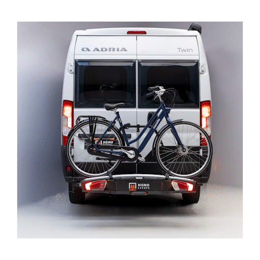 MEMO Bras pivotant Van-Swing Ducato X250 / X290 - porte vélo et attelage pour van aménagé - replié