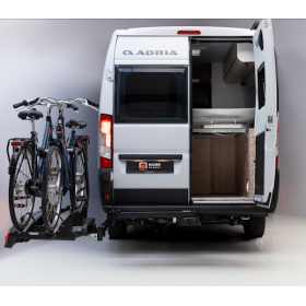 MEMO Bras pivotant Van-Swing Renault Trafic 2 & 3 - accessoire porte vélo et attelage van aménagé - bras dépliable