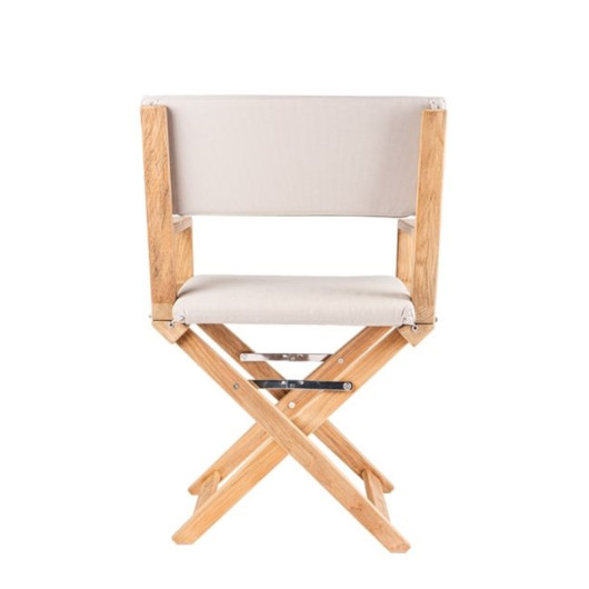 Fauteuil de pont ARC Marine The Edge luxe en teck - Chaise et fauteuil bateau - Sable