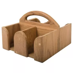 ARC Marine Porte gobelets teck Porte gobelets ARC Marine - Etagère, équipet & casier pour bateau ou van aménagé - 4 gobelets