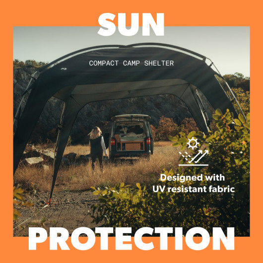 Compact Camp Shelter DOMETIC GO - Abri de camping et auvent pour van aménagé - protection soleil