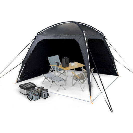 Compact Camp Shelter DOMETIC GO - Abri de camping et auvent pour van aménagé - en situation