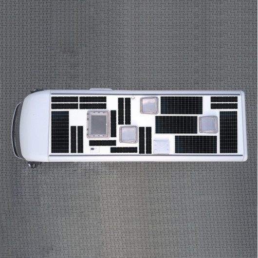 LILIE Campere SPL105 - Panneau solaire 105 W pour fourgon, camping-car et bateau