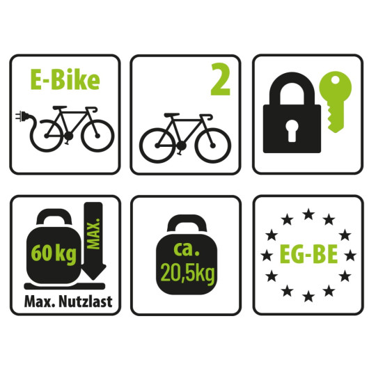 EUFAB Porte vélos SD260