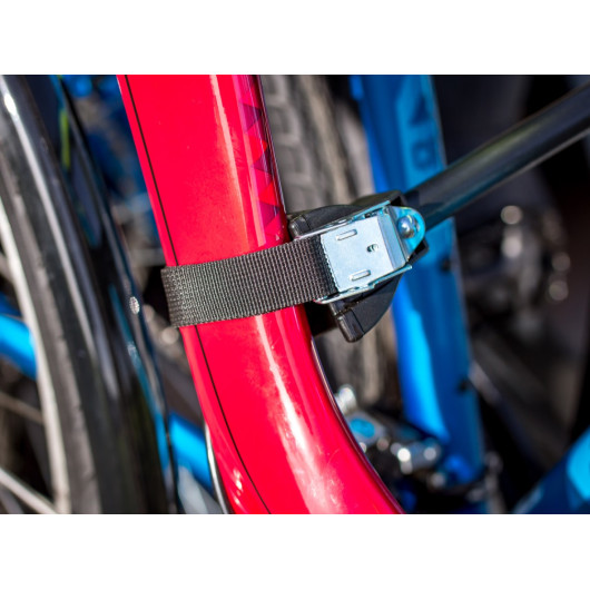 Crow Plus EUFAB  - Porte-vélos d'attelage basculant pour van aménagé ou voiture - cadre inclus