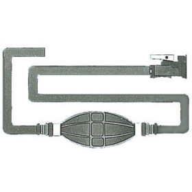 OSCULATI Tuyau avec poire et raccord | Suzuki et OMC Tuyau carburant Osculati avec raccord OMC | 2 m avoir pour moteur hors-bord de bateau Suzuki