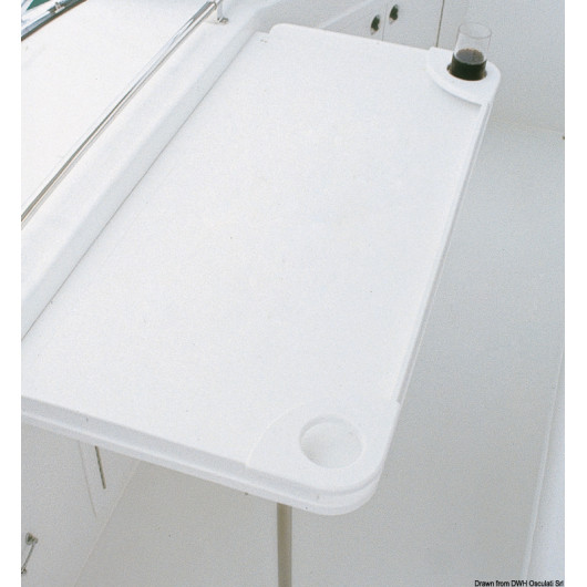 Panneau polyéthylène blanc 80 x 120 cm King StarBoard