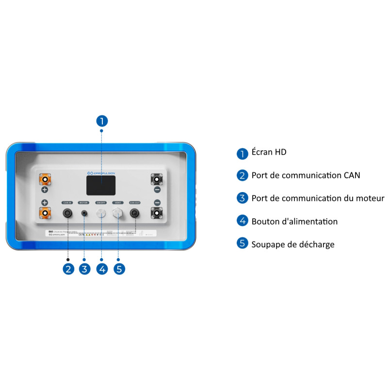 Batterie EPROPULSION E163 Batterie moteur électrique H2R ÉQUIPEMENTS — free download