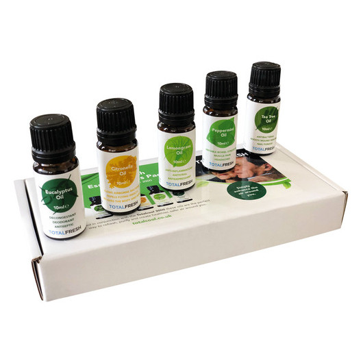TOTALCOOL Totalfresh paquet huiles essentielles - eucalyptus, citronnelle