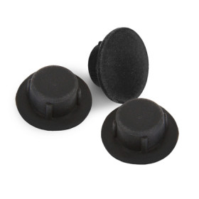 CARBEST Butées de couvercle CARBEST Butée de couvercle pour plaque et évier - protection vitre évier et plaque de cuisson - noir