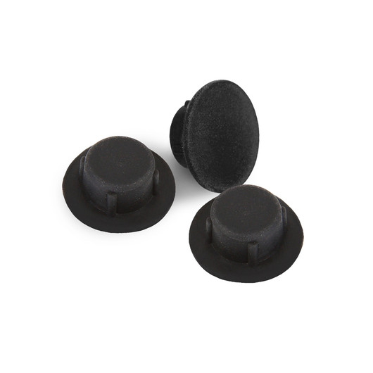 CARBEST Butée de couvercle pour plaque et évier - protection vitre évier et plaque de cuisson - noir