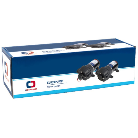 Europump 20 L/min 4 soupapes OSCULATI - pompe à eau automatique 12/24 V pour bateau & camping-car