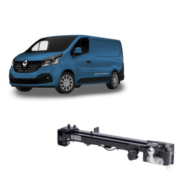 MEMO Bras pivotant Van-Swing Renault Trafic 2 & 3 - accessoire porte vélo et attelage van aménagé - bras dépliable