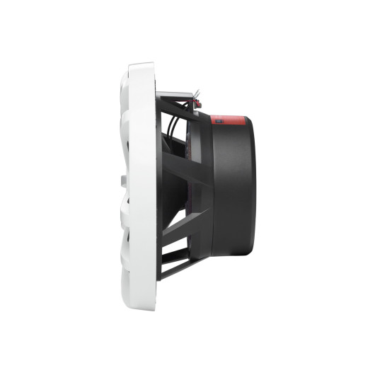 Paire de haut-parleurs 8"  Stage Marine JBL blanc - Haut-parleurs marins - Vue de côté