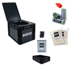 BOXIO Kit complet Toilet Max+ - toilette sèche pour van aménagé