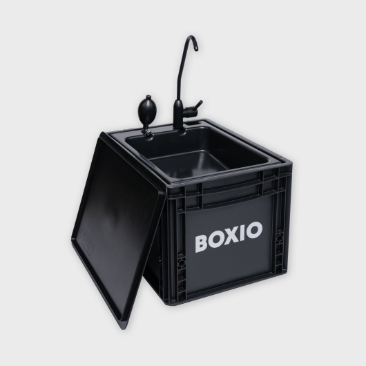 BOXIO Wash - évier nomade pour van aménagé et camping car - évier eurobox