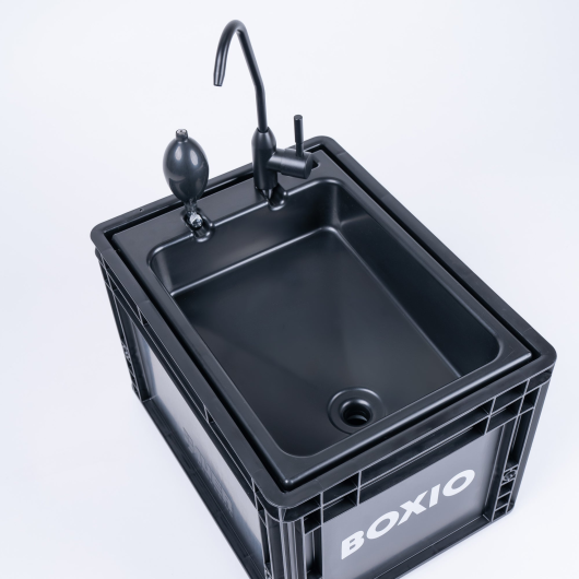 BOXIO Kit évier Wash Plus - évier nomade pour van aménagé - eurbox évier