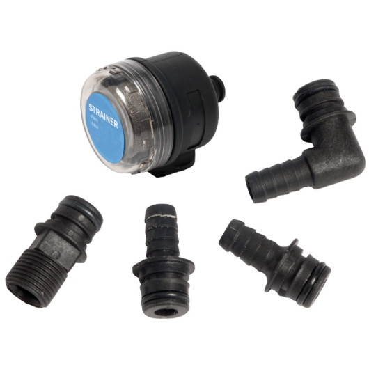 Triplex 1.9 FLOJET - groupe d'eau 7,5 L/min 12 V pour bateau, van et camping-car - filtre et raccords livrés