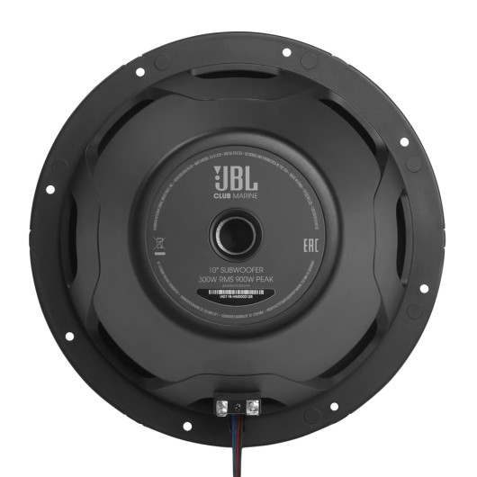 Subwoofer 10" Club Marine JBL étanche et RGB - Haut-parleurs marins