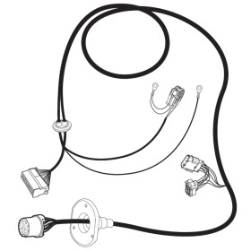 JAEGER Faisceau 13 broches spécial Ducato X250 X290 - Accessoire attelage remorque pour fourgon