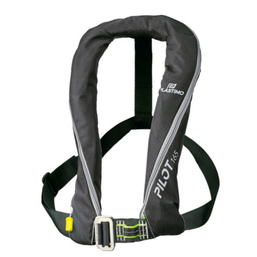 Gilet de sauvetage gonflable Pilot 165 Manuel avec harnais PLASTIMO - Gilet de sauvetage gonflable