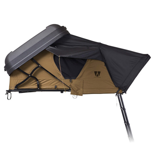 VICKY WOOD Mighty Oak 160 Line-X - tente de toit 2/3 personnes - tente de toit rigide