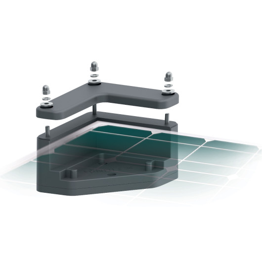 Kit UNIFIX 1.C30 quatre cornières pour panneaux solaire 30 mm UNITECK - Accessoire panneau solaire
