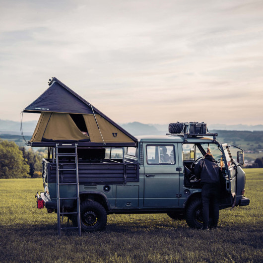 VICKY WOOD Cumaru Light 127 - tente de toit rigide - excursions off road