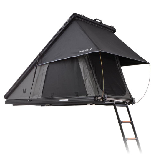 VICKY WOOD Cumaru Light 127 - tente de toit rigide - tente de toit noire