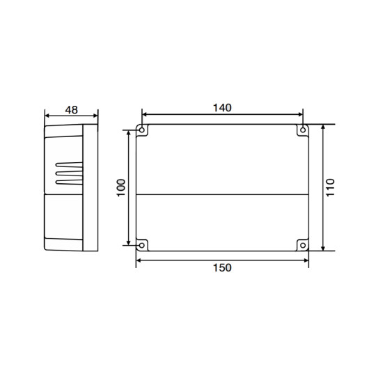 Régulateur solaire MPPT CBE PRM350 pour fourgon aménagé, camping-car et bateau