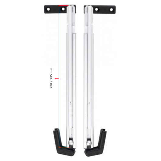 Lot De 10 Loquets De Porte En Acier Inox, Pour Caravane, Bateau, Placard - Neufs