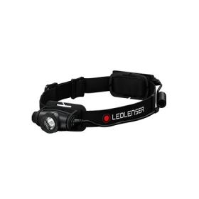 LEDLENSER Lampe frontale H5R Core - lampe frontale pour randonnée et sports extérieurs - lampe frontale à batterie