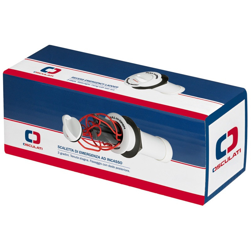 Échelle De Bain Pliable 5 échelons Pour Bateau - Léger, Avec Sac De Rangement | Polypropylène Antidérapant, Longueur 140 Cm