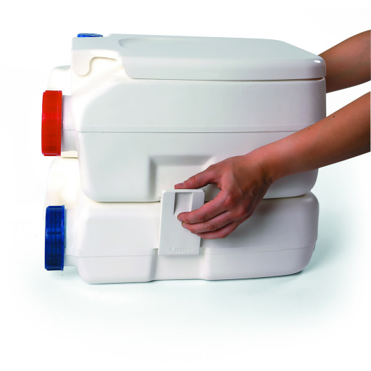 Bi-Pot 34 FIAMMA - Toilettes chimiques portables pour van, camping et caravane - démontage