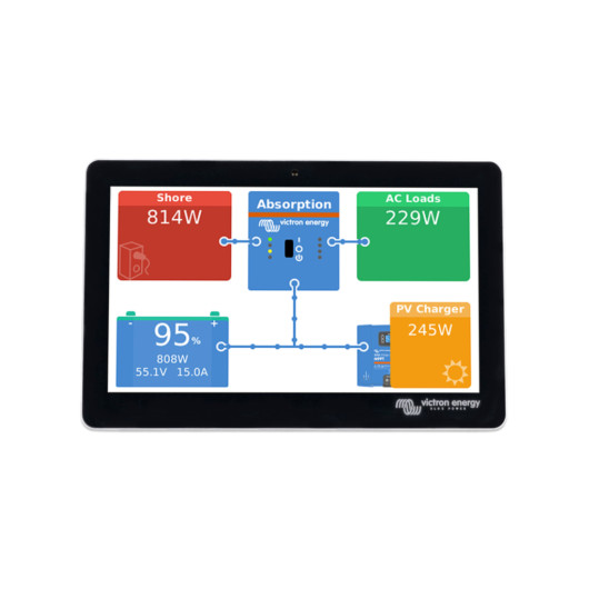 Ecran de contrôle VICTRON GX Touch 70 - Accessoire pour centrale de communication Cerbo GX pour fourgon
