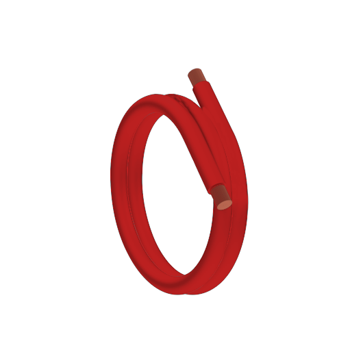 UNICABLE BAT 10 mm² Bobine de câble batterie UNITECK - Cable électrique - 10 m rouge