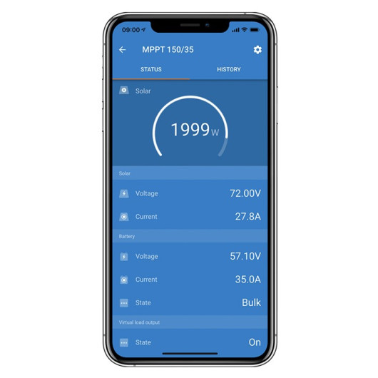 Smartsolar 150/35 VICTRON ENERGY - régulateur solaire pour bateau, van & fourgon aménagé 35 A - connectivité bluetooth